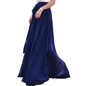 Maxi Skirt, navy